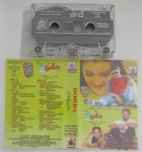 Bobby- 2much Telugu film songs Audio Cassette.jpg1