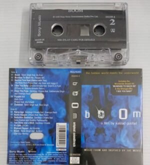 Boom English songs Audio Cassette