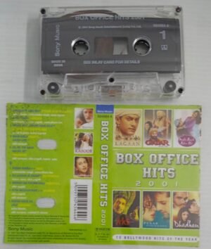 Box office Hits 2001 Hindi Film songs Audio Cassete