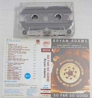 Bryan Adams So far so good English songs Audio Cassete