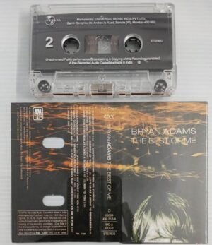 Bryan Adams The Best of Me English songs Audio Cassette