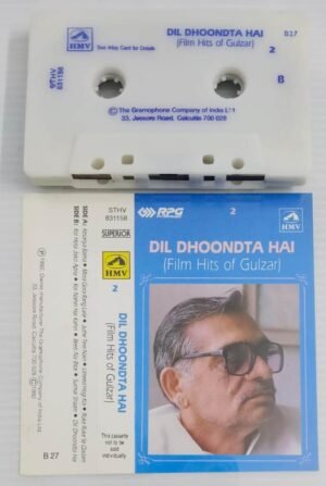 DIl Dhoondta Hai Film hits of Gulzar Hindi Songs Audio Cassette