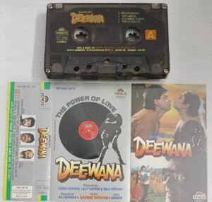 Deewana Hindi Film songs Audio Cassette