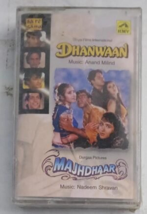 Dhanwaan- Majhdhaar Hindi Film songs Audio Cassette (sealed pack)