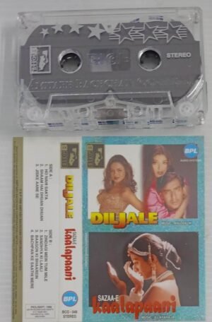 Diljale- Kalapanni Hindi Film songs Audio Cassette by Ilayaraaja