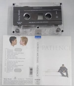 George Michael Patience English Songs Audio Cassette
