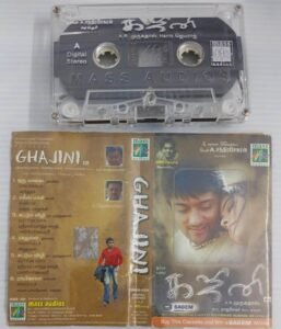 Ghajini Tamil Film songs Audio Cassette
