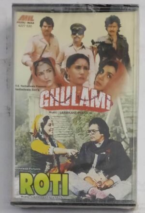 Ghulami- Roti Hindi Film songs Audio Cassette (sealed pack)