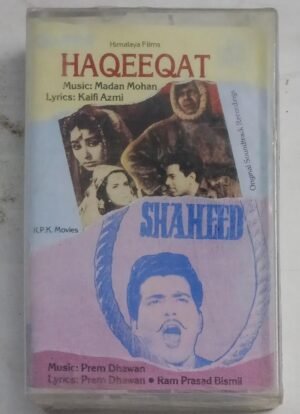 Haqeeqat- Shaheed Hindi Film songs Audio Cassette (sealed pack)