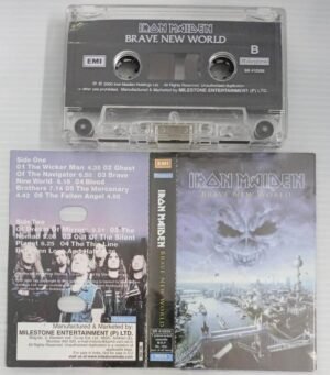 Iron Maiden Brave New worlds English Songs Audio Cassette