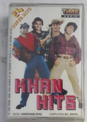 Khan Hits Hindi Film songs Audio Cassette (sealed pack)