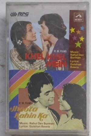 Khel Khel Mein- Jhoota Kahin Ka Hindi Film songs Audio Cassette (sealed pack)
