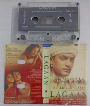 Lagaan Hindi Film songs Audio Cassette by A R Rahman