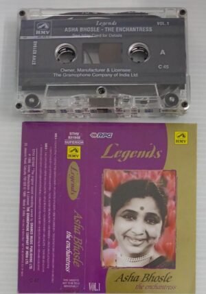 Legends Asha Bhosle Hindi Film songs Audio Cassette Vol 1