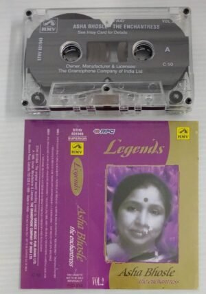Legends Asha Bhosle Hindi Film songs Audio Cassette Vol 2