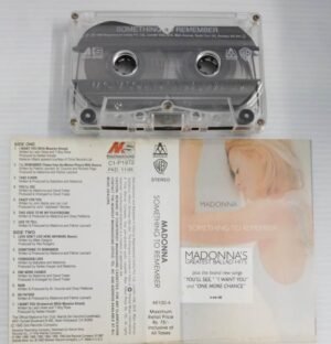 Madonna's Something to Remember English Songs Audio Cassette