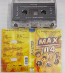 Max 04 English songs Audio Cassette