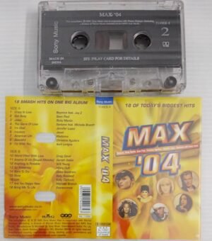Max 04 English songs Audio Cassette