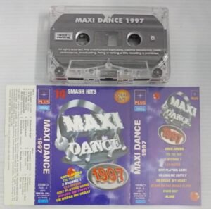 Maxi Dance 1997 English Songs Audio Cassette