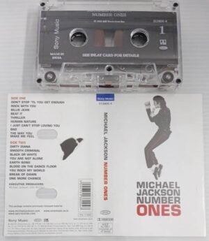 Michael Jackson Number ones English Songs Audio Cassette