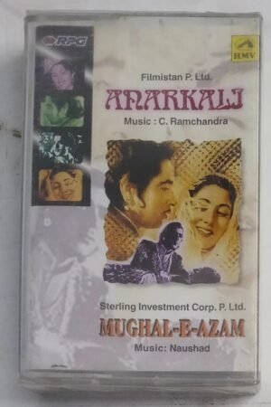 Mughal E Azam - Anarkali Hindi Film songs Audio Cassette (sealed pack)