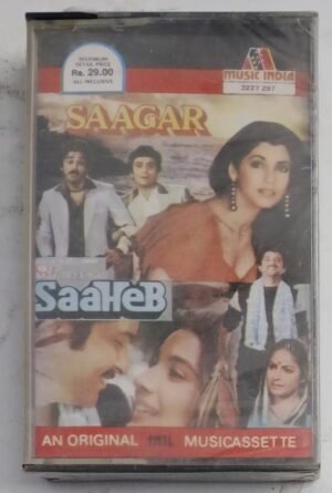 Saagar- Saaheb Hindi Film songs Audio Cassette (sealed pack)