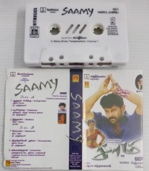 Saamy Tamil Film songs Audio Cassette by Harrish Jayaraj