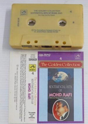 Senitmental Hits Mohd Rafi Vol 4 Hindi Film songs Audio Cassete