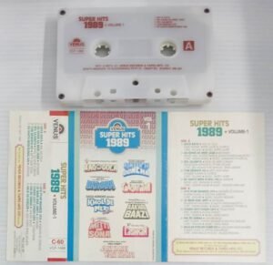 Superhit 1989 Vol 1 Hindi Film songs Audio Cassette