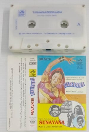 Taraana- Sunayana Hindi Film songs Audio Cassette
