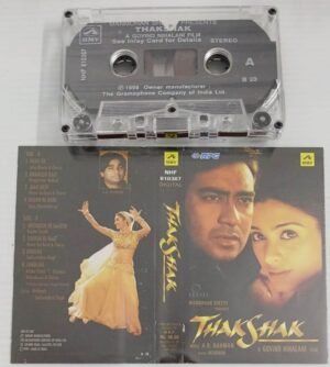 Thakshak Hindi Film songs Audio Cassette by A R Rahman