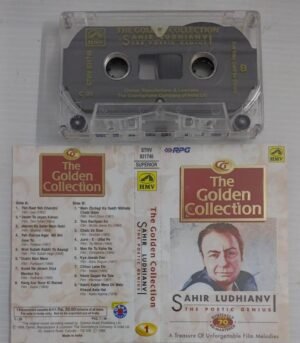 The Golden Collection Sahir Lidhianv Hindi Film songs Audio Cassete