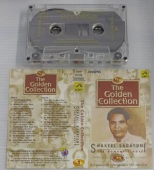 The Golden Collection Shakeel Badayun Hindi Film songs Audio Cassette