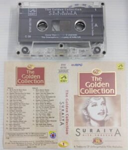 The Golden Collection Suraiya Hindi Film songs Audio Cassette