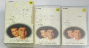 The Playback Years 1973 to 1998 Jagjit Singh and Chitra Singh Hits Hindi Songs Audio Cassette (pack of 2 Cassettes)