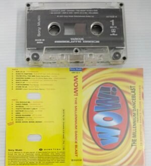 Wow Millenium Dance blast English Songs Audio Cassette
