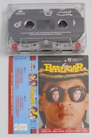 Baazigar Hindi Film songs Audio Cassette.jpg1