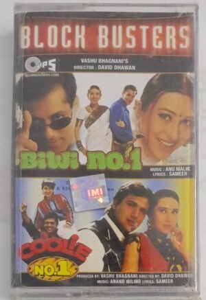 Biwin No 1- Coolie No 1 Hindi Film songs Audio Cassette (sealed pack)