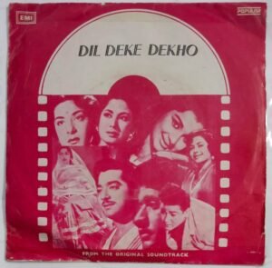 Dil Deke Dekho Hindi Film songs EP Vinyl Record