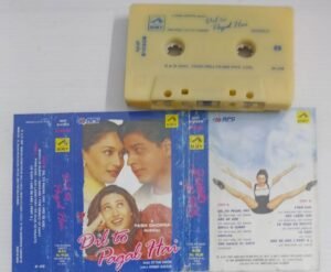 Dil To Pagal Hai Hindi Film songs Audio Cassette