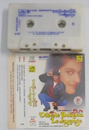 Dilwale Dulhania Le Jayenge Hindi Film songs Audio Cassette