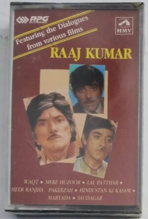 Featuring the Dialogues from Various Films Raaj Kumar Hindi Audio Cassette (sealed pack)