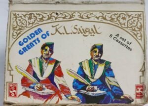 Golden Greats of K L Saigal Hindi Film songs Audio Cassette ( set of 5 volume cassettes).jpg2
