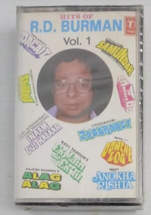 Hits of R D Burman Vol 1 Hindi Film songs Audio Cassette (sealed pack)