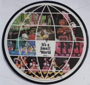 It's a Small World English EP Vinyl Record (colour record)
