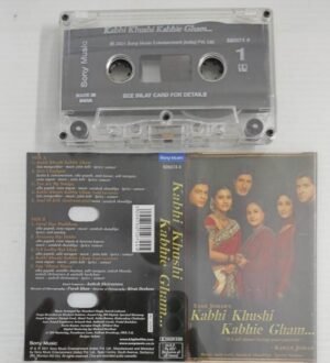 Kabhi Khushi Kabhie Gham Hindi Film songs Audio Cassette