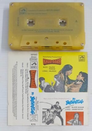 Khud Daar- Mr Natwarlal Hindi Film songs Audio Cassette