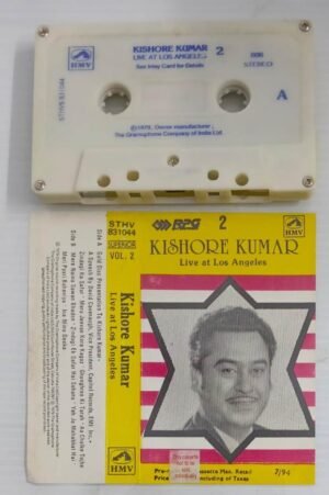 Kishore Kumar Live at Los Angels Hindi Film songs Audio Cassette