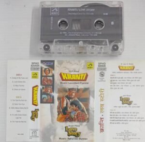 Kranti- Love Story Hindi Film songs Audio Cassette