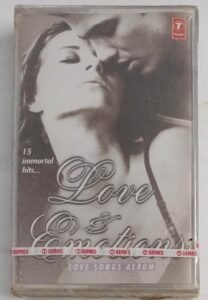 Love and Emotion English Album songs Audio Cassette (sealed pack)